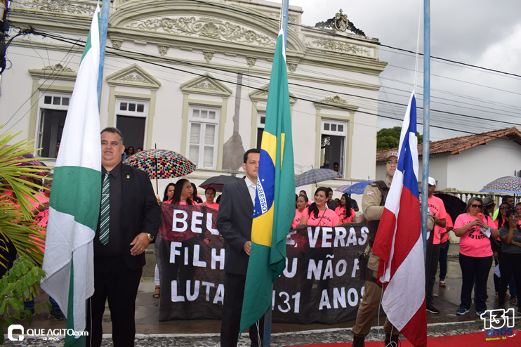 DSC_0104 Solenidade de hasteamento de bandeira reúne lideranças para comemorar os 131 anos de emancipação política da cidade de Belmonte 60