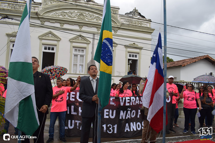 DSC_0107 Solenidade de hasteamento de bandeira reúne lideranças para comemorar os 131 anos de emancipação política da cidade de Belmonte 62