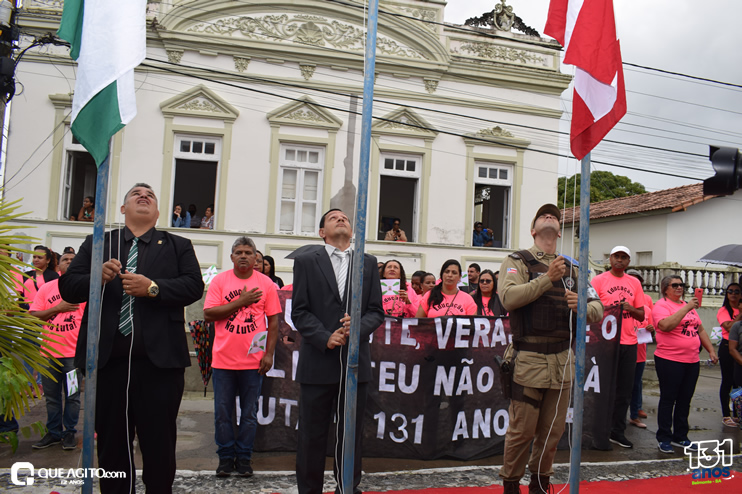 DSC_0123 Solenidade de hasteamento de bandeira reúne lideranças para comemorar os 131 anos de emancipação política da cidade de Belmonte 69