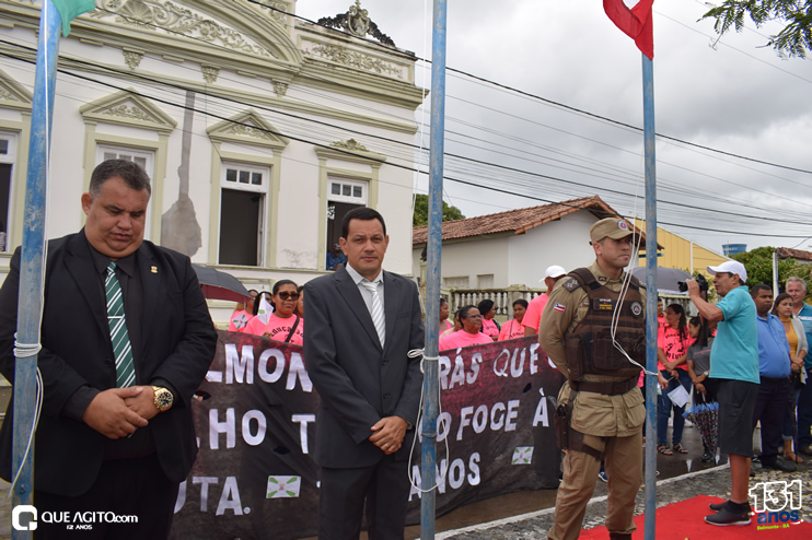 Solenidade de hasteamento de bandeira reúne lideranças para comemorar os 131 anos de emancipação política da cidade de Belmonte 91