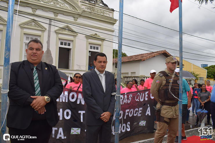 Solenidade de hasteamento de bandeira reúne lideranças para comemorar os 131 anos de emancipação política da cidade de Belmonte 92