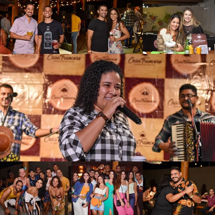 6ª edição do Ensaio de Forró na Casa Trancoso contou com Os Cangaceiros e Renata de Paula 6