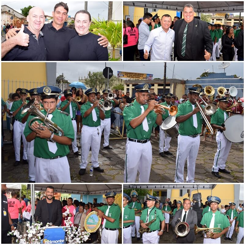 Solenidade de hasteamento de bandeira reúne lideranças para comemorar os 131 anos de emancipação política da cidade de Belmonte 5