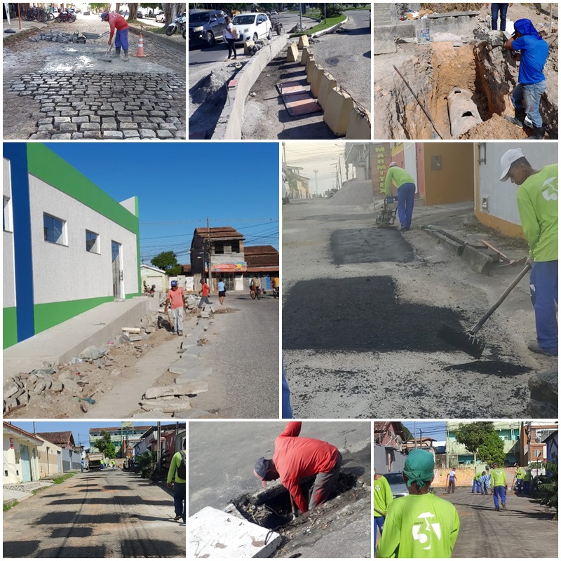 Prefeitura de Eunápolis atua com serviços de infraestrutura em vários bairros da cidade 18