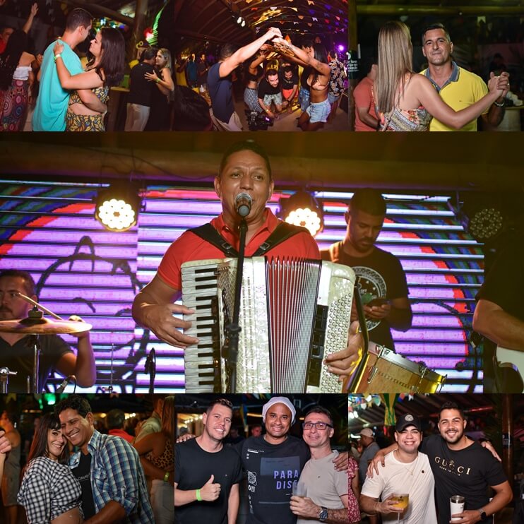 Targino Gondim e Walber Luiz dão show no Forró Chopada da Área Beach 6