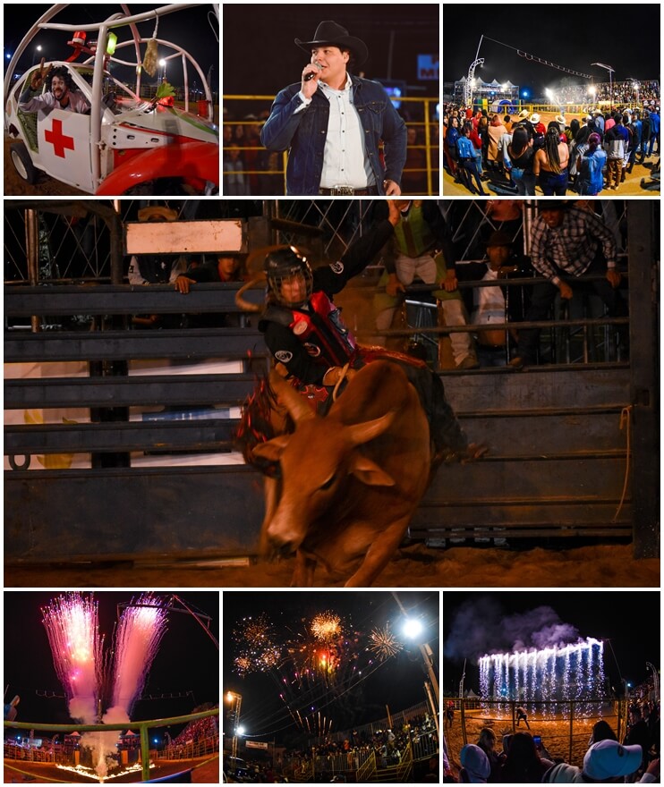 Gabriel Gava, Paulo Henrique e Carlos Aguiar animam a 2ª noite da Cavalgada de Periquito Rodeio Show 5