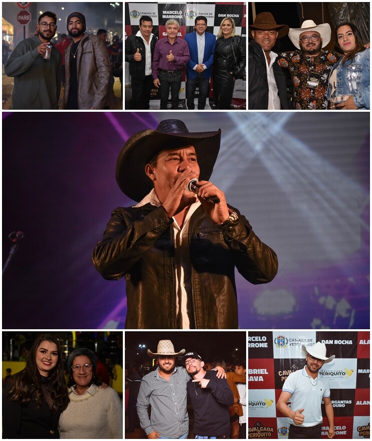 Gabriel Gava, Paulo Henrique e Carlos Aguiar animam a 2ª noite da Cavalgada de Periquito Rodeio Show 30