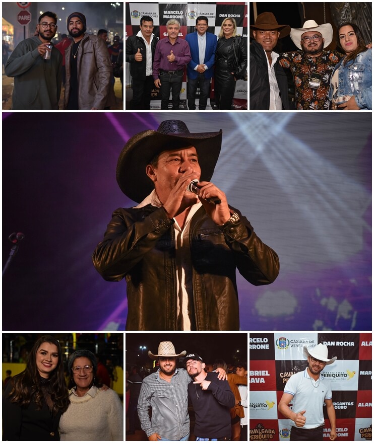 Gabriel Gava, Paulo Henrique e Carlos Aguiar animam a 2ª noite da Cavalgada de Periquito Rodeio Show 8