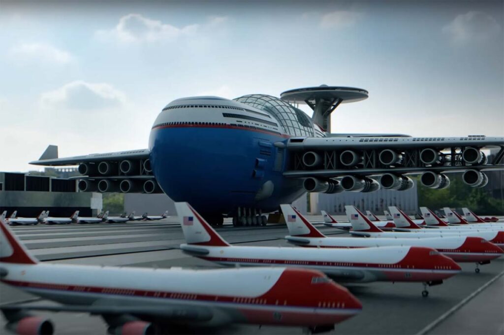 Ideia de hotel voador para 5.000 pessoas e que nunca pousaria chama a atenção da internet 5