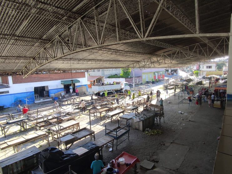 Prefeitura de Eunápolis inicia projeto de requalificação do Mercado Público Dona Alzira 4