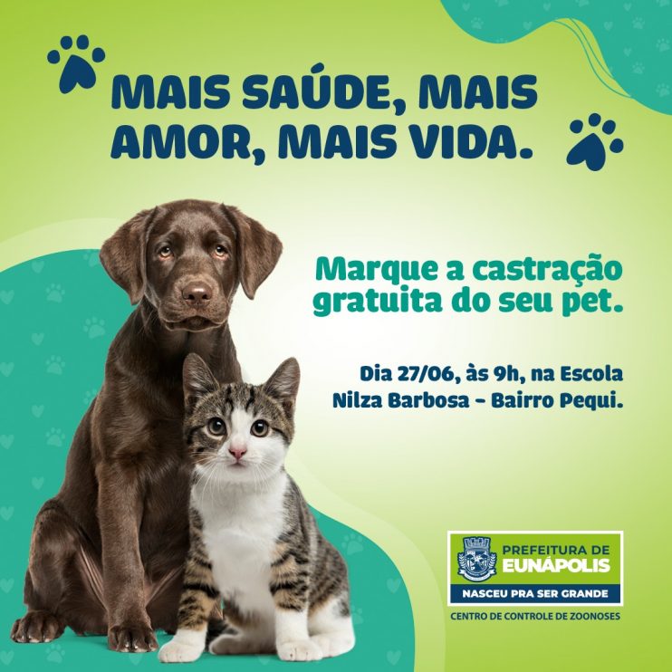 Prefeitura de Eunápolis inicia agendamento de castração para animais tutorados por moradores do Pequi 8