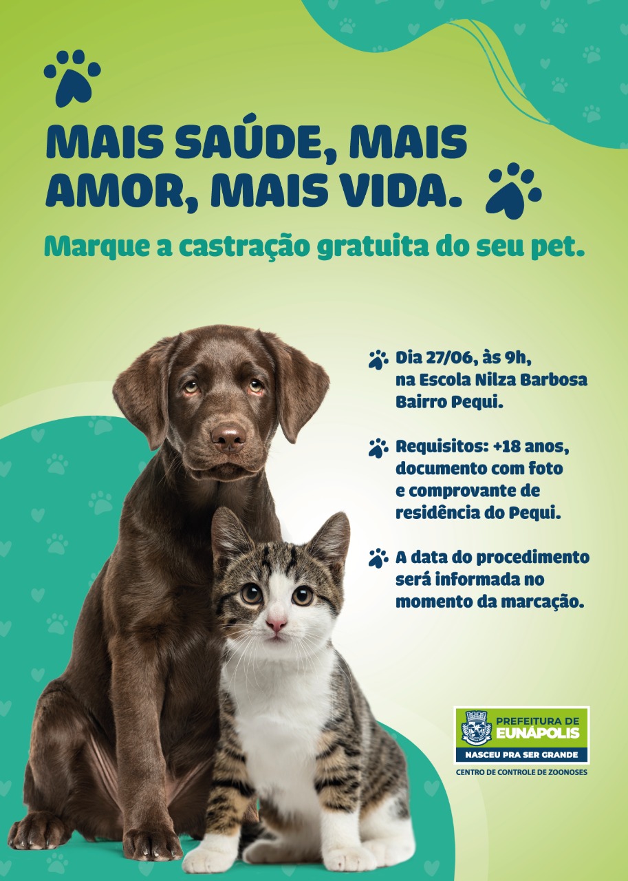 Prefeitura de Eunápolis inicia agendamento de castração para animais tutorados por moradores do Pequi 44