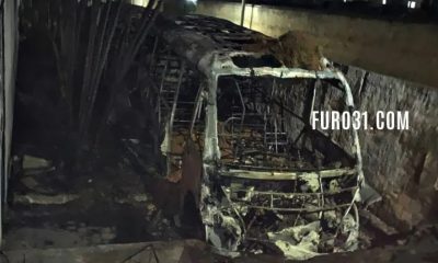 Ônibus incendiados deixam população assustada em Guaratinga 23