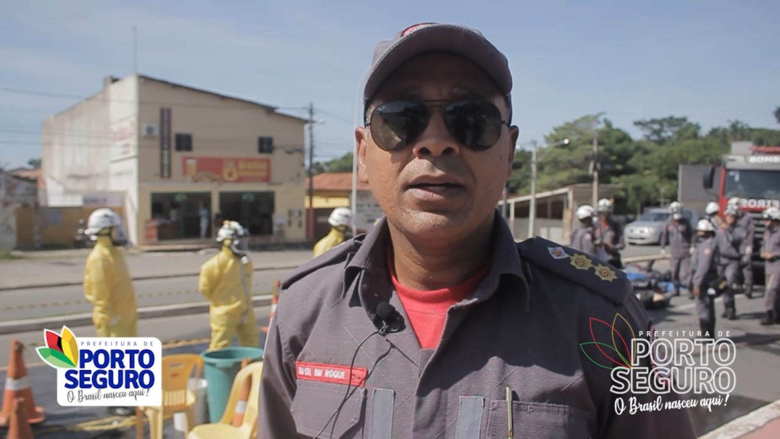 Simulado conclui curso dos Bombeiros contra produtos corrosivos Simulado conclui curso dos Bombeiros contra produtos corrosivos 5