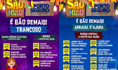 O São João vai invadir os bairros e distritos de Porto Seguro 110