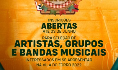Prefeitura de Eunápolis abre inscrições para artistas interessados em participar da Vila do Forró 2022 47