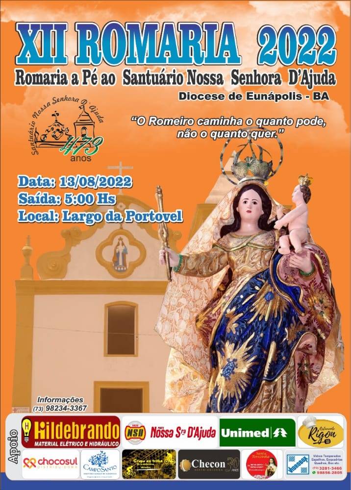 Após 3 anos, Romaria de N.S. d’Ajuda está de volta. Tradição agora é Patrimônio Imaterial de Eunápolis 6