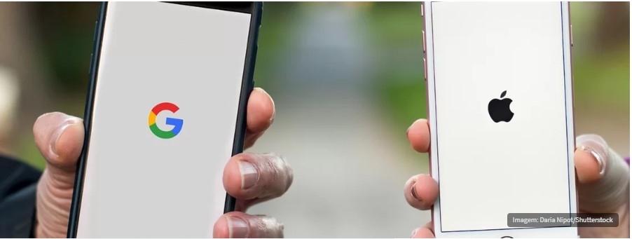 Celulares com Android 12 agora podem receber dados de um iPhone 15