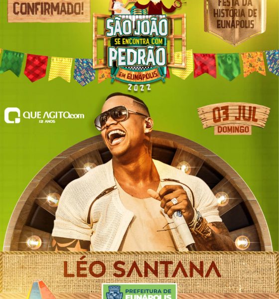 Léo Santana é atração confirmada do "São João se Encontra com Pedrão 37