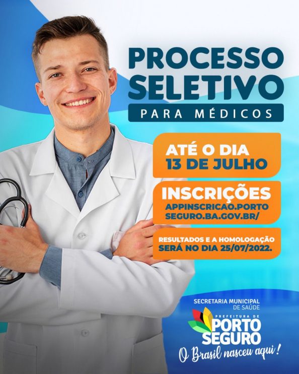 Prefeitura de Porto Seguro abre processo seletivo para a Saúde 13