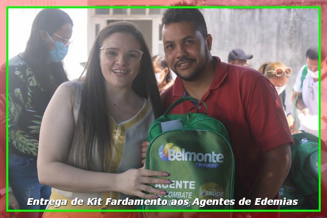 Belmonte: Governo Municipal realiza entrega de fardamentos aos agentes comunitários de saúde e Endemias 6