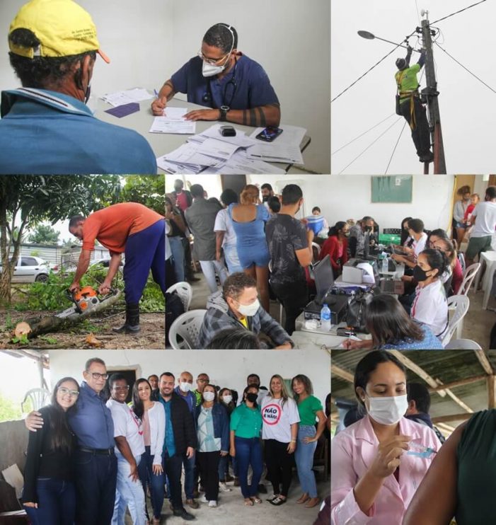 "Prefeitura Itinerante” de Eunápolis leva serviços de saúde, assistenciais e de lazer para comunidade rural 5