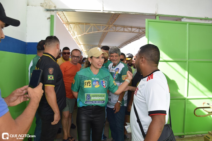 Prefeita Cordélia Torres prestigia jogo Eunápolis x Itamaraju no Estádio Araujão 61