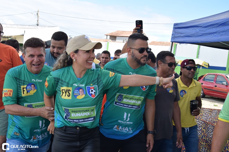 Prefeita Cordélia Torres prestigia jogo Eunápolis x Itamaraju no Estádio Araujão 71