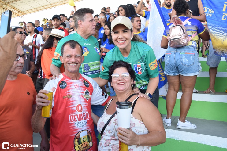 Prefeita Cordélia Torres prestigia jogo Eunápolis x Itamaraju no Estádio Araujão 81