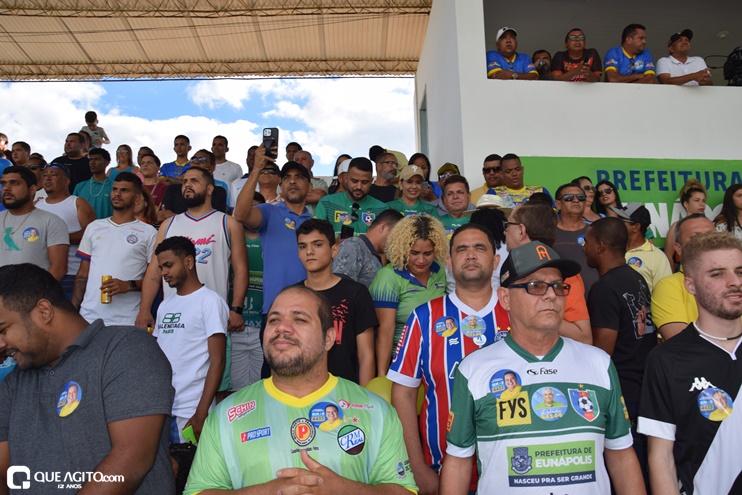 Prefeita Cordélia Torres prestigia jogo Eunápolis x Itamaraju no Estádio Araujão 105