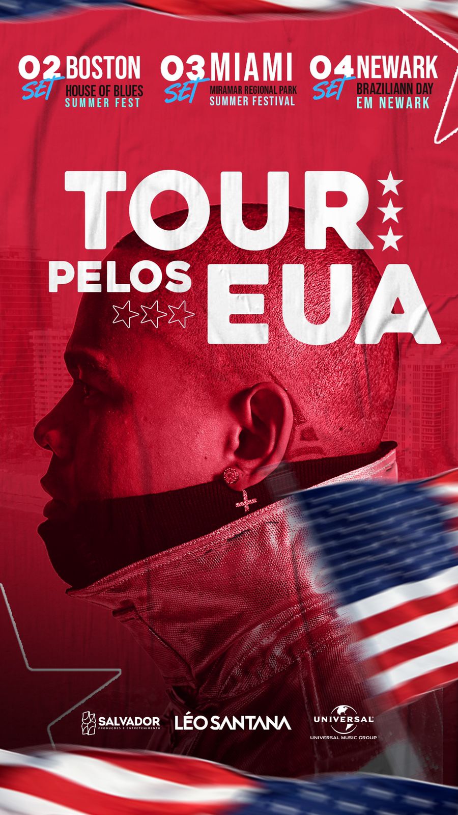 Léo Santana desembarca nos Estados Unidos para shows em setembro 31