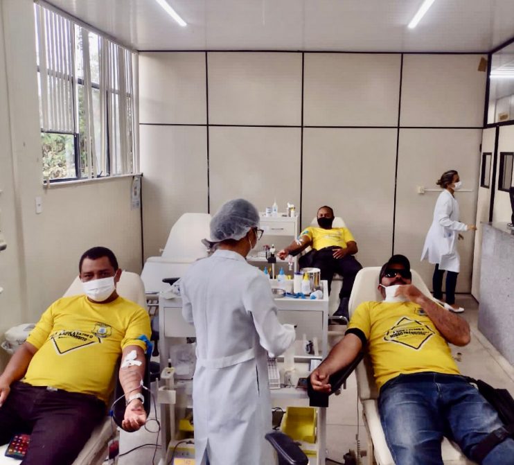 PorTran participa da 'Operação Salvando Vidas' no Hemoba 6