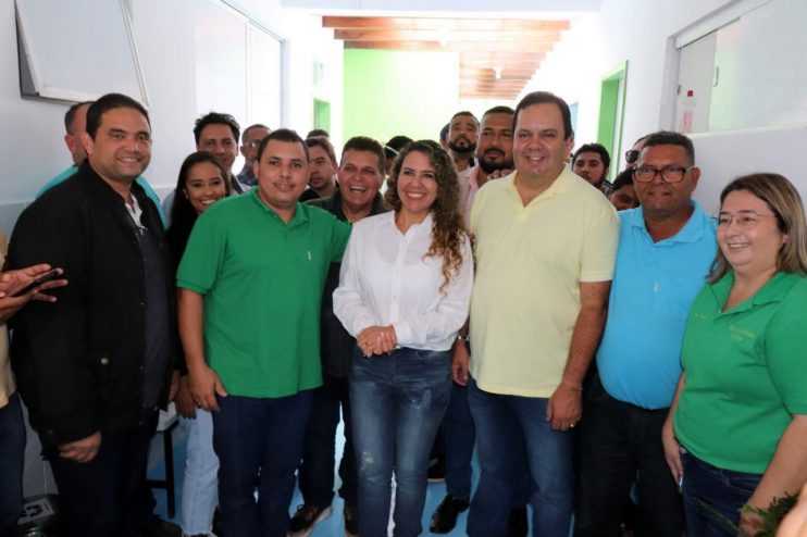 Cordélia Torres recepciona Elmar Nascimento e Robinho para visita a equipamentos de saúde 19