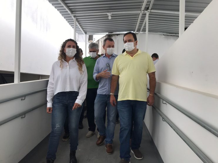 Cordélia Torres recepciona Elmar Nascimento e Robinho para visita a equipamentos de saúde 20