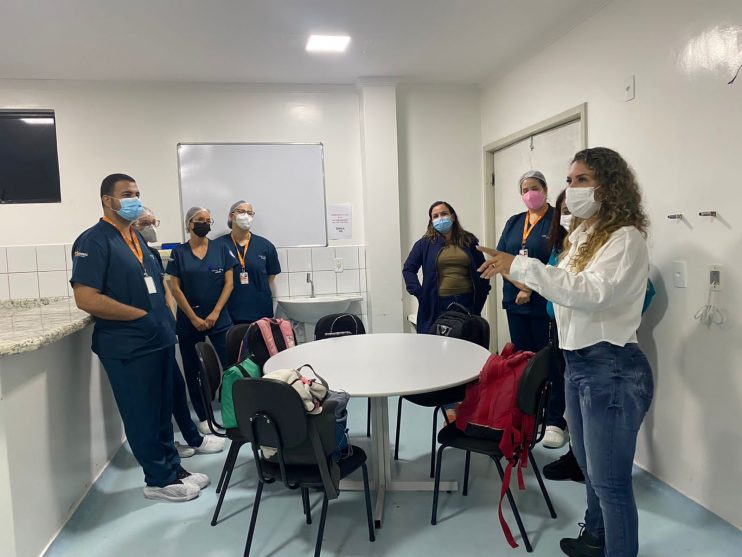 Cordélia Torres recepciona Elmar Nascimento e Robinho para visita a equipamentos de saúde 23