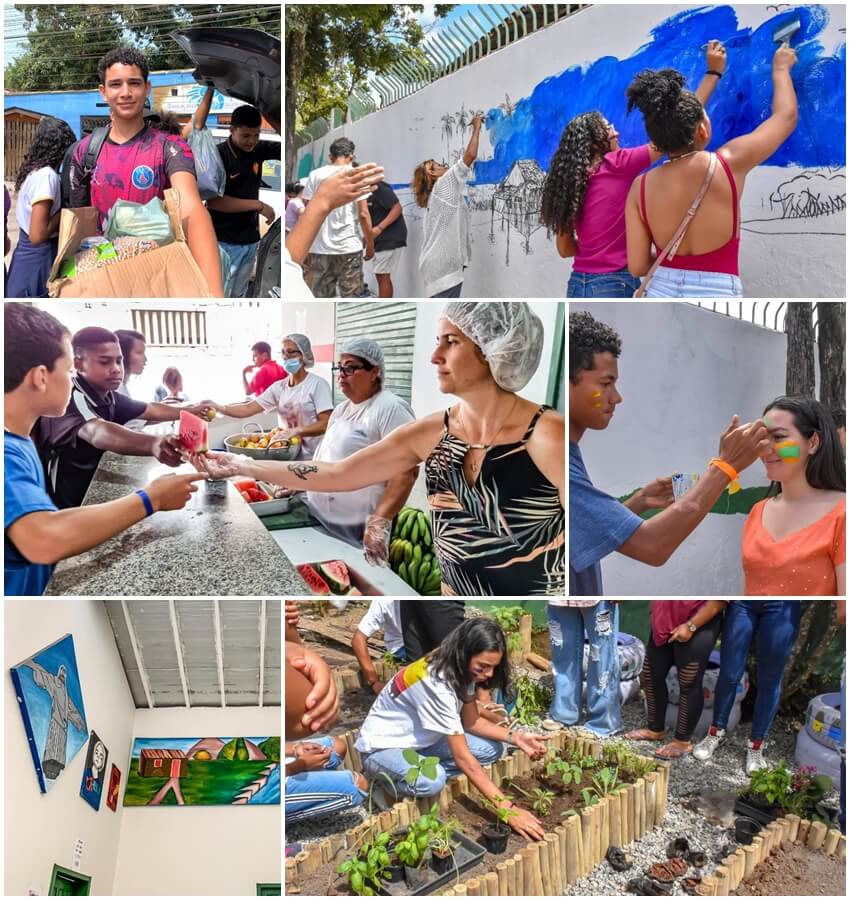 Gincana da Jornada X traz alunos de volta à escola 6