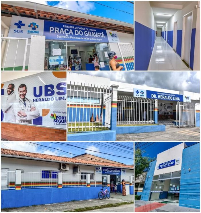 Unidades de saúde são reformadas em Porto Seguro 7
