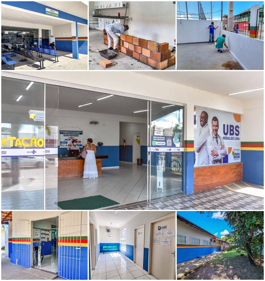Unidades de saúde são reformadas em Porto Seguro 6