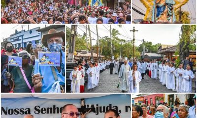 FÉ E DEVOÇÃO - Fiéis católicos celebram Padroeira Nossa Senhora d’Ajuda 79