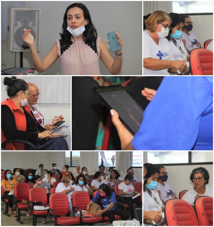 Agentes comunitários de saúde participam de capacitação para utilização de tablets no atendimento à população 10