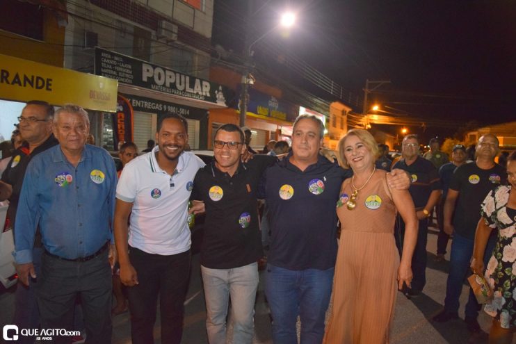 Multidão lota ruas de Itagimirim em caminhada e encontrão com Vitor Azevedo 108