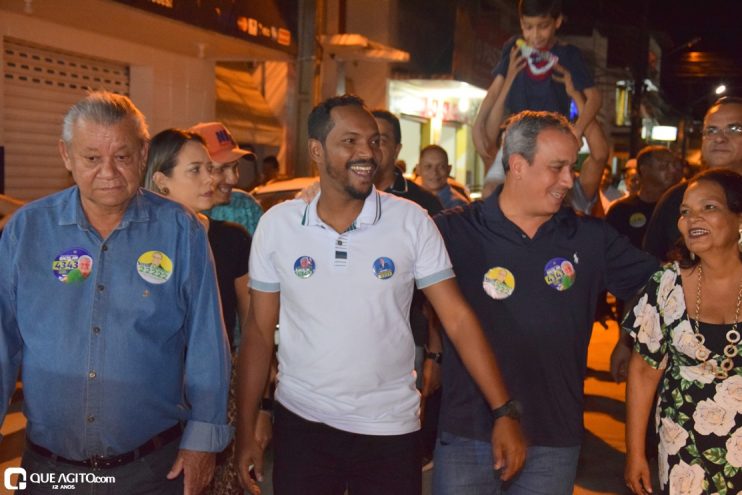Multidão lota ruas de Itagimirim em caminhada e encontrão com Vitor Azevedo 89
