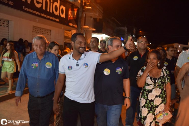 Multidão lota ruas de Itagimirim em caminhada e encontrão com Vitor Azevedo 116