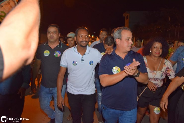 Multidão lota ruas de Itagimirim em caminhada e encontrão com Vitor Azevedo 239