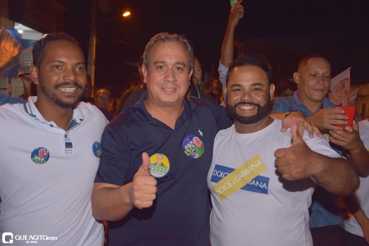 Multidão lota ruas de Itagimirim em caminhada e encontrão com Vitor Azevedo 242