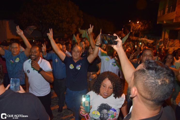 Multidão lota ruas de Itagimirim em caminhada e encontrão com Vitor Azevedo 233