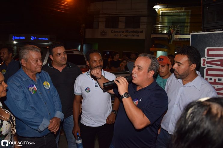Multidão lota ruas de Itagimirim em caminhada e encontrão com Vitor Azevedo 276
