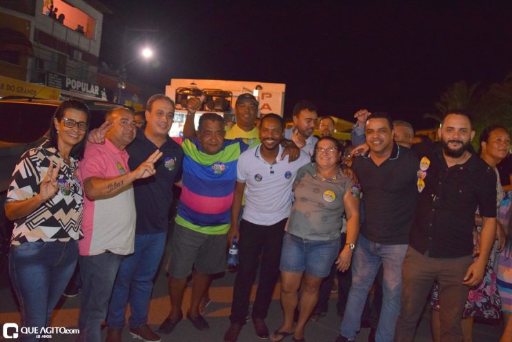 Multidão lota ruas de Itagimirim em caminhada e encontrão com Vitor Azevedo 279