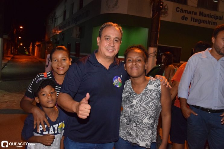 Multidão lota ruas de Itagimirim em caminhada e encontrão com Vitor Azevedo 282