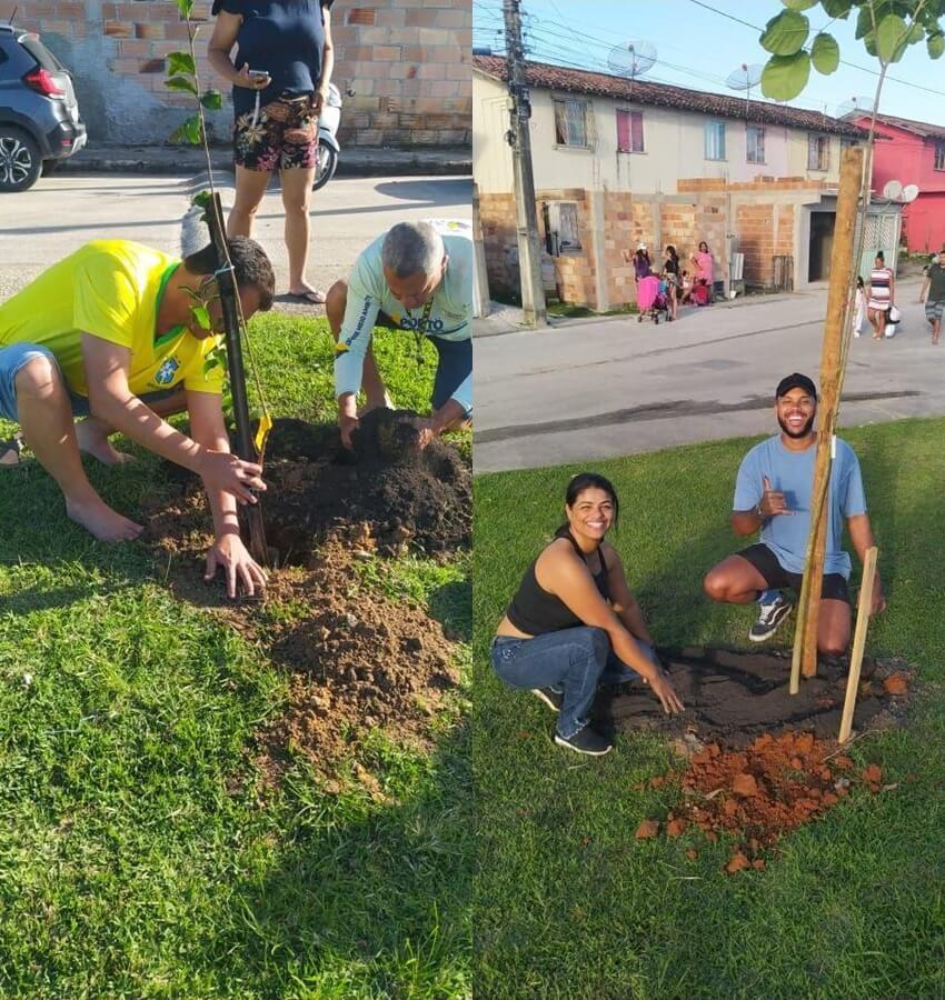 Porto Seguro Verde: projeto de arborização contempla Praça da Vila Valdete 18